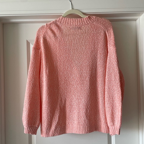 NWT Loft Chunky Knit Button Up Boyfriend Cardigan Sweater | Size XL - Picture 3 of 4